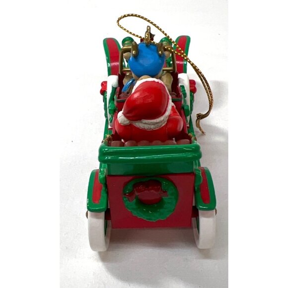 Santas Best Collectable Christmas Charm "Home Blitzen!" First Edition Car - Picture 4 of 6